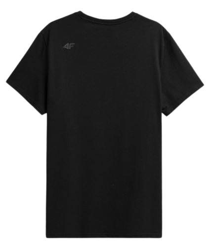 T-shirt męski 4F TSM354 bawełniany czarny S 